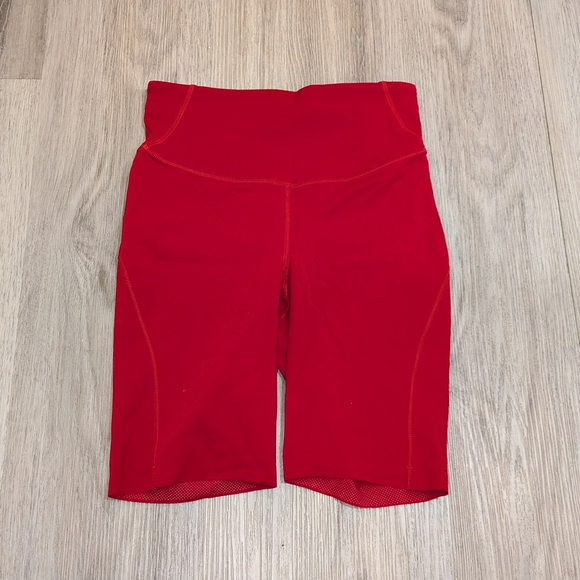 Lululemon Red Athletic Shorts - Size 4 - Picture 2 of 3